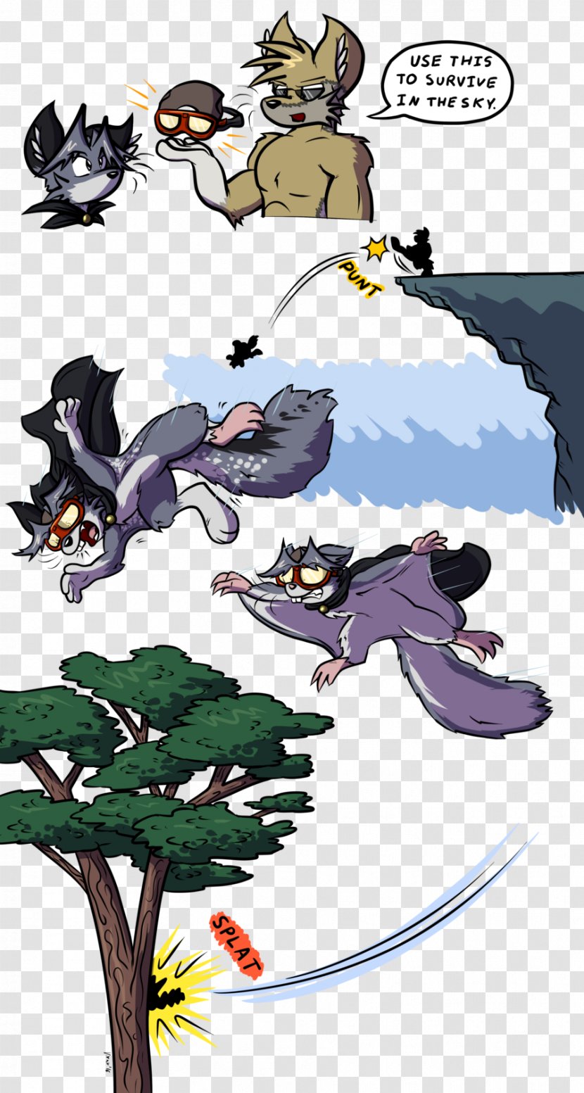 Flying Squirrel Vertebrate Cat Bat - Watercolor Transparent PNG