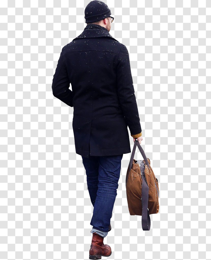 Rendering Clip Art - Editing - Old Man Back Transparent PNG