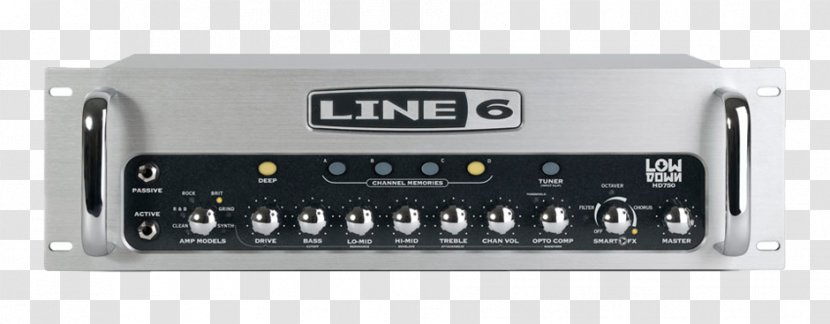 Guitar Amplifier Line 6 Bass Pod - Cartoon - Amp Transparent PNG