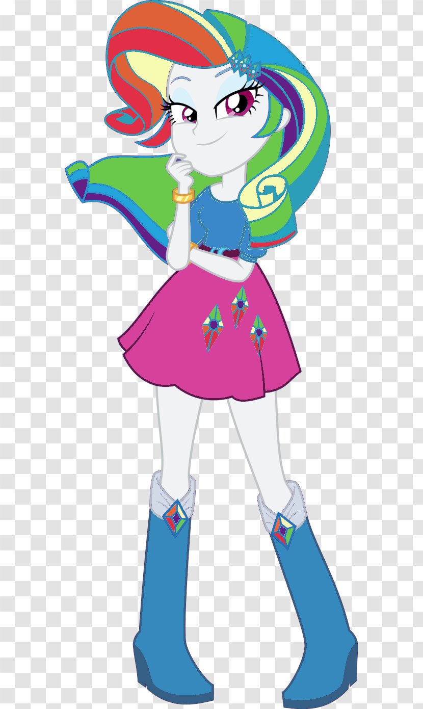 Rainbow Dash Rarity Pony Pinkie Pie Applejack - Mythical Creature - My Little Transparent PNG