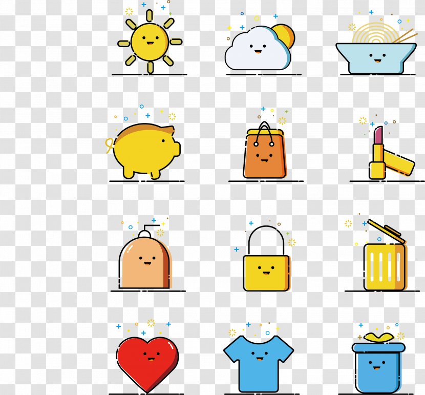 Product Emoticon Human Behavior Clip Art Happiness - Style Box Transparent PNG