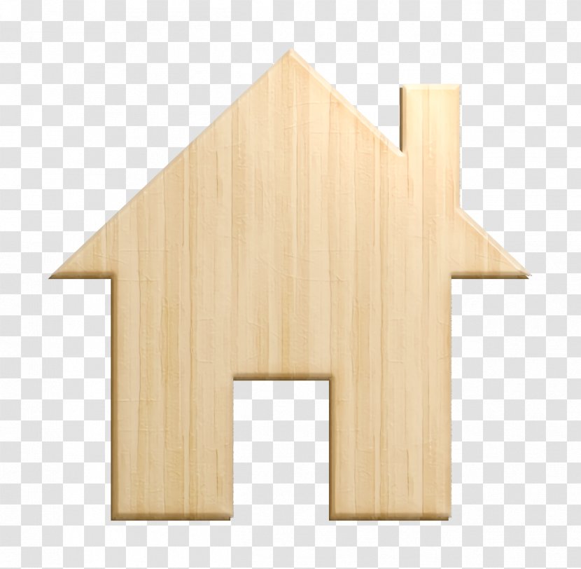 Solid Icon - Plywood Hut Transparent PNG