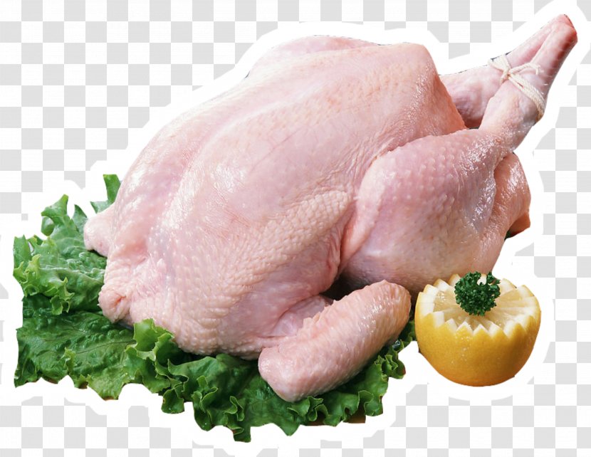 Chicken Turkey Meat Barbecue - White Cut - Whole With Lemon Transparent PNG
