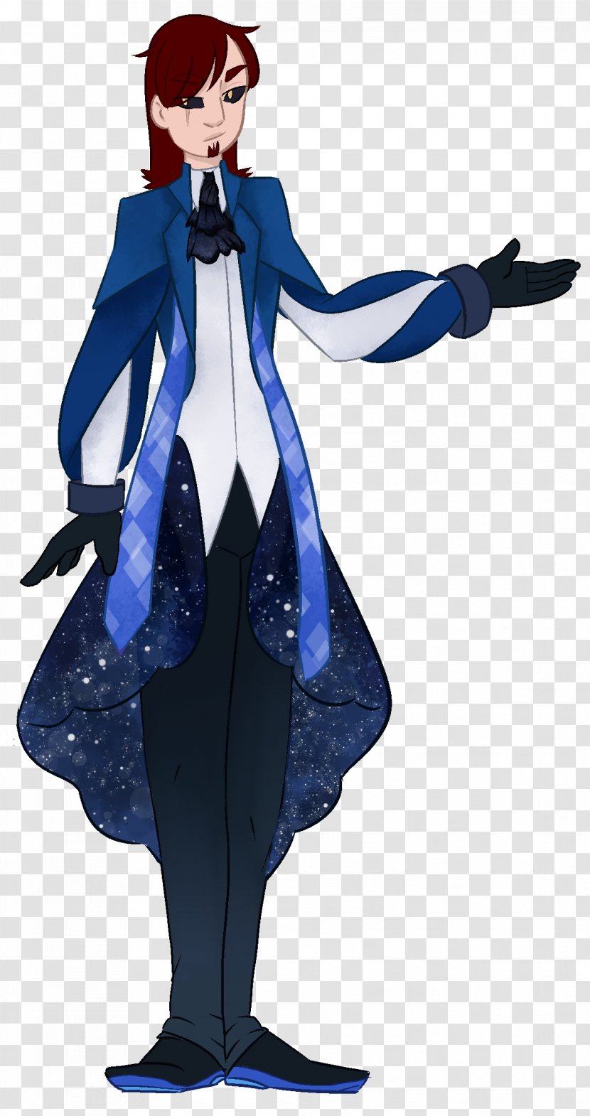 Costume Design Cobalt Blue Supervillain - Heart - Pororo Transparent PNG