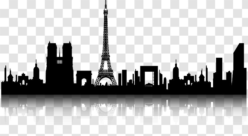 Paris Display Resolution - Skyline - Clipart Transparent PNG