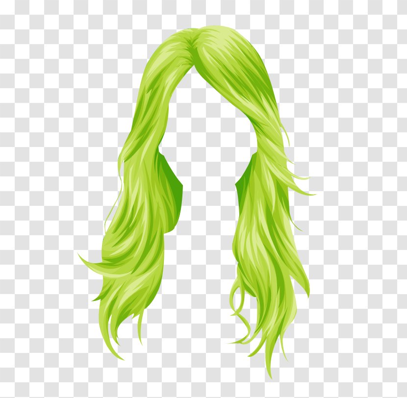 Stardoll Wig Hair Coloring Long - Brown Transparent PNG