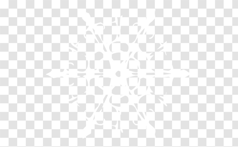 Line Symmetry Angle Point Pattern - Snowflake Image Transparent PNG