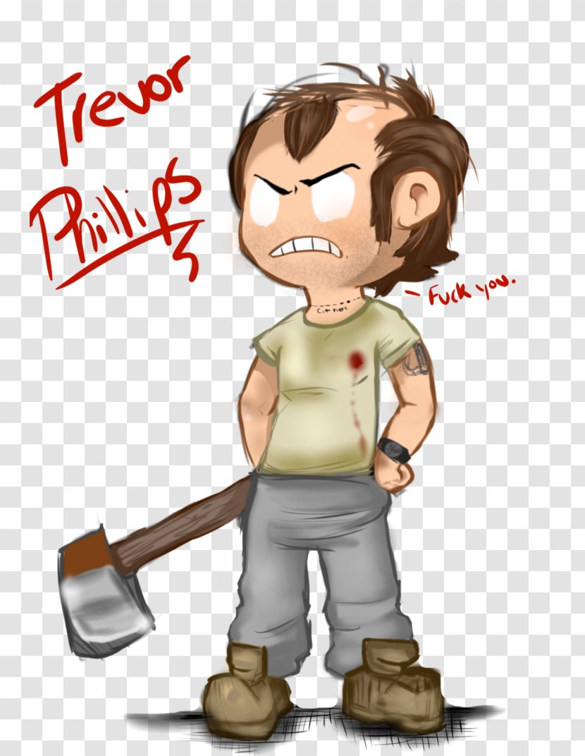 Grand Theft Auto V Trevor Philips Rockstar Games Drawing Fan Art - Cartoon - Heart Transparent PNG