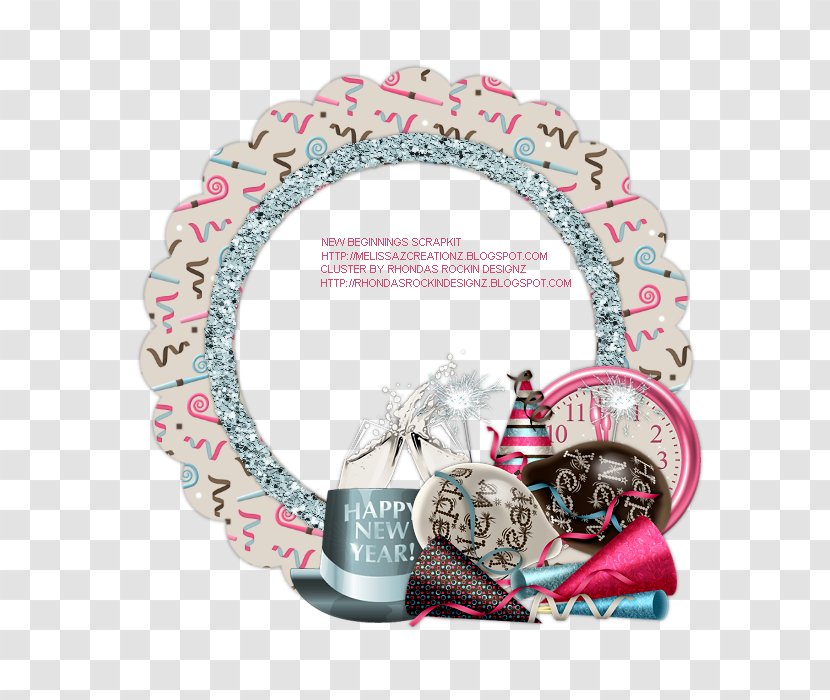 Picture Frames New Year Christmas - Scrap Transparent PNG