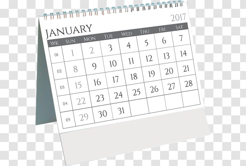 Calendar Brand Font - Design Transparent PNG