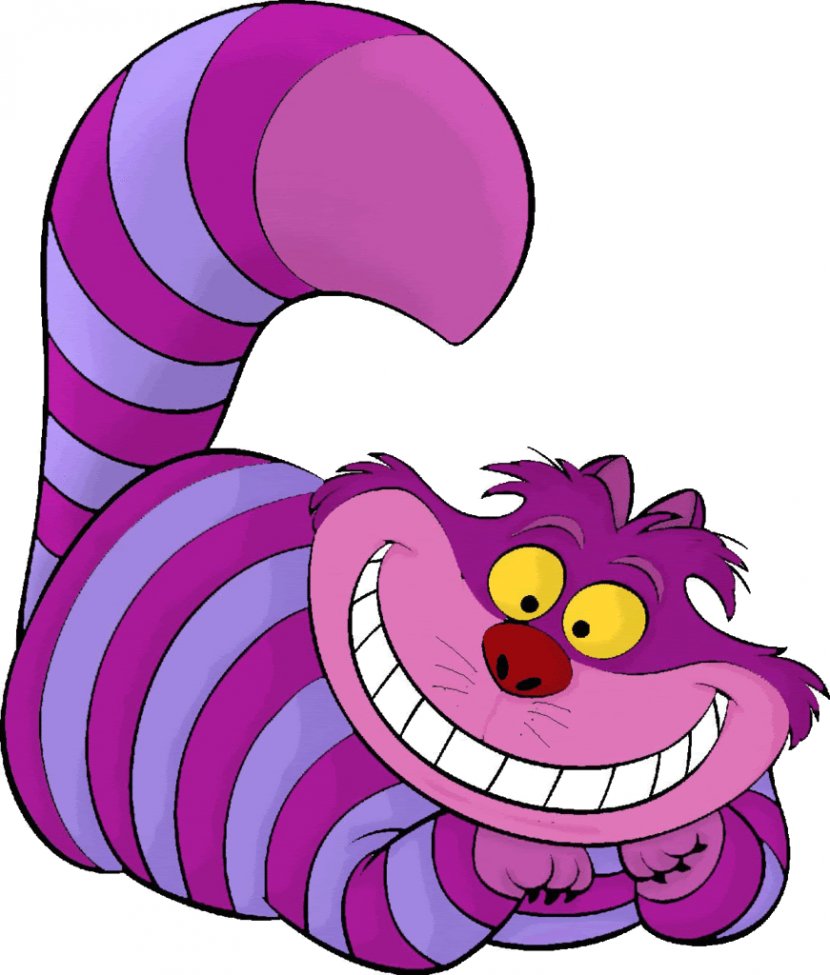 Alice In Wonderland Alices Adventures Cheshire Cat King Of Hearts - Nose - Online Characters Cliparts Transparent PNG