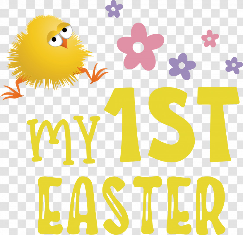 Happy Easter Day My 1st Easter Transparent PNG