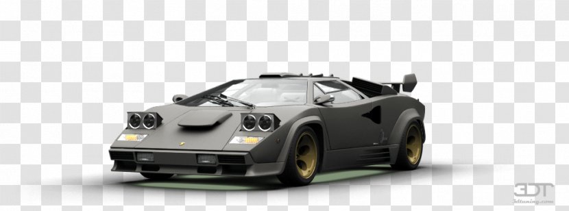 Supercar Model Car Automotive Design Performance - Radio Controlled - Lamborghini Countach Transparent PNG
