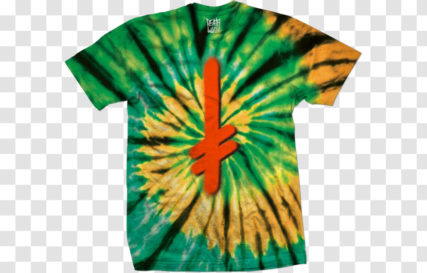 T-shirt Tie-dye Clothing Sleeve - Death Wish Transparent PNG