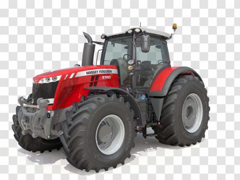 Tractor Agriculture Agricultural Machinery Farm Massey Ferguson Transparent PNG