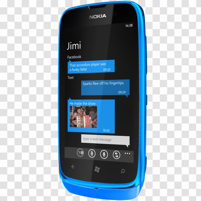 Nokia Lumia 610 520 900 Mobile World Congress Phone Series - Smartphone Transparent PNG
