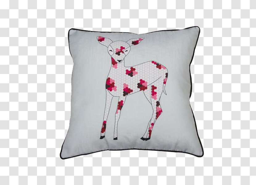 Cushion Throw Pillows Textile Reindeer - Industry - Pillow Transparent PNG