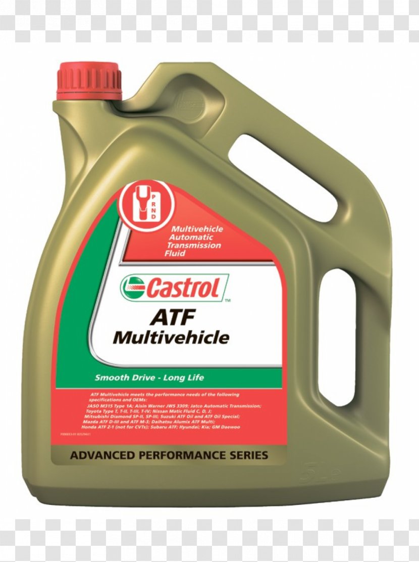 Car Castrol Motor Oil DEXRON Automatic Transmission Fluid Transparent PNG