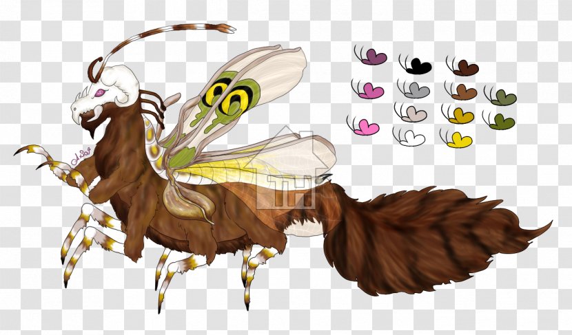 Butterfly Horse Illustration Fairy Insect - Cartoon Transparent PNG