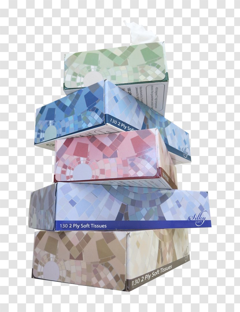 Paper Facial Tissues Box Plastic CrystalWare - Tissue Transparent PNG