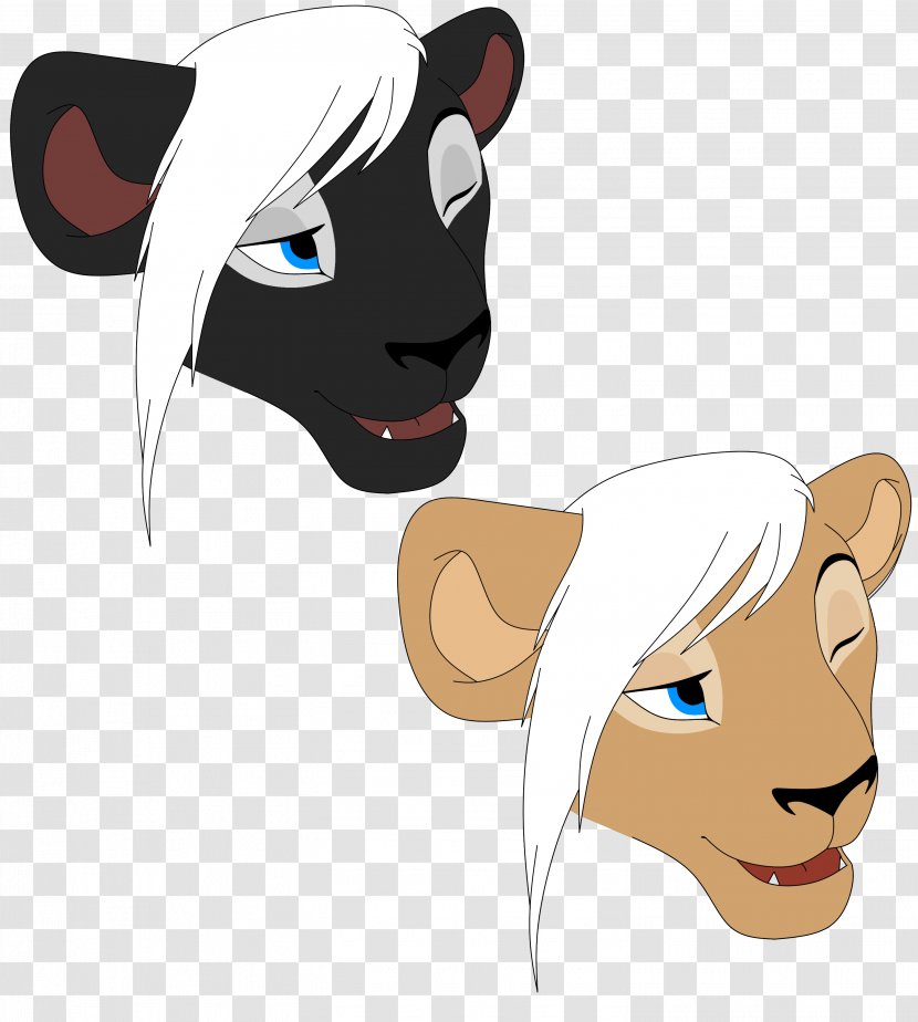 Whiskers Lion Cat Horse Nose Transparent PNG
