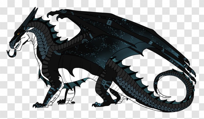 Wings Of Fire Nightwing The Dragonet Prophecy Hidden Kingdom Escaping Peril - Drawing Transparent PNG