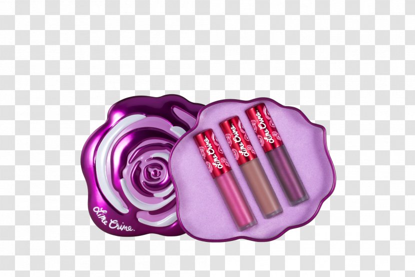 Lime Crime - Purple - Urban Outfitters Cosmetics Red Fuchsia LipstickOthers Transparent PNG