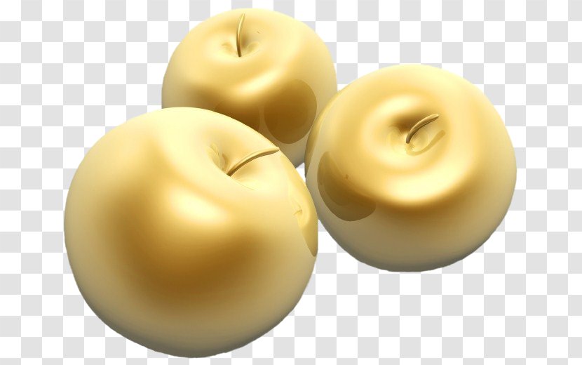 Apple Gold - Food Transparent PNG