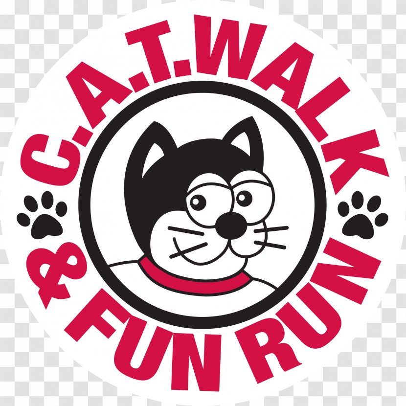 CAT Walk & Fun Run Running Walking 5K Racing - Watercolor - Space Transparent PNG