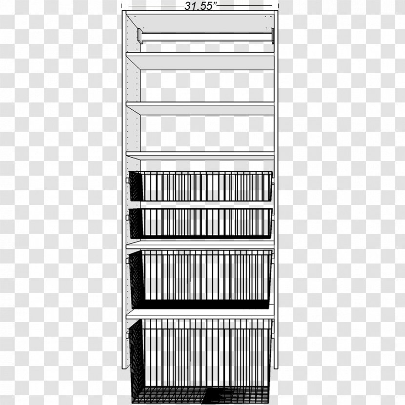 Line Product Design Angle - Shelf - Closet Separators Transparent PNG