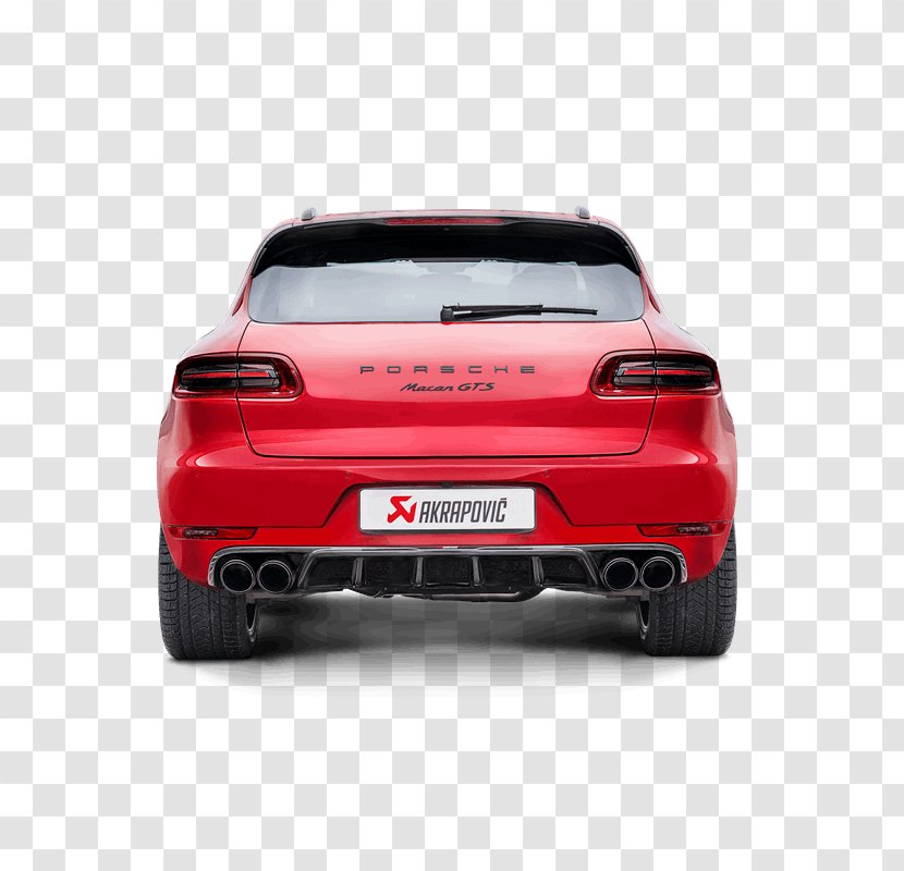 Exhaust System Porsche Macan Car Bumper - Mid Size Transparent PNG