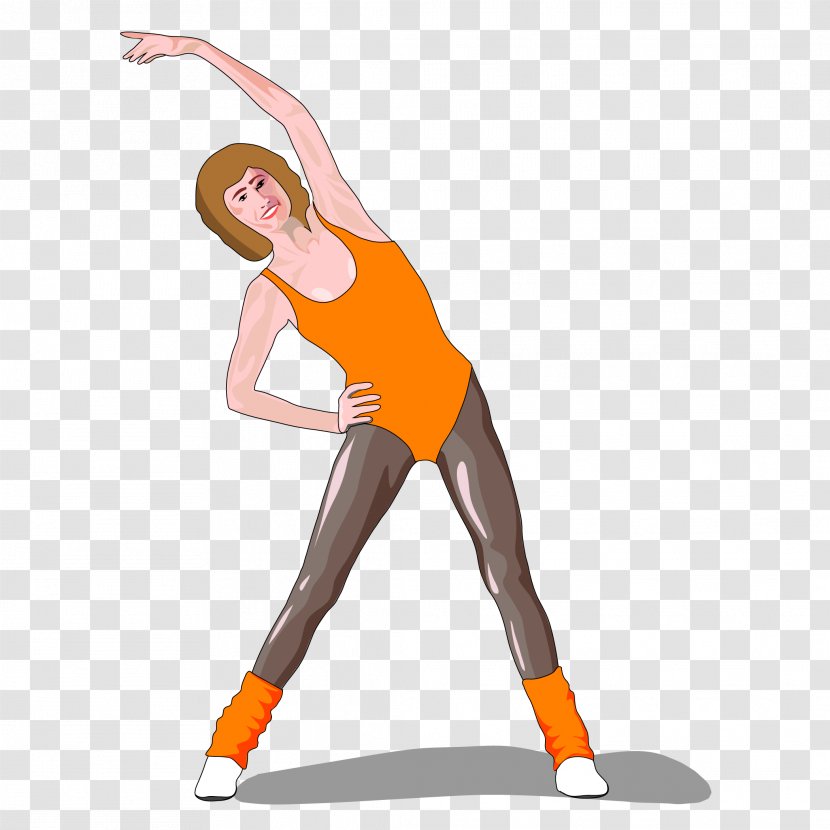 Physical Exercise Free Content Clip Art - Flower - Vector Fitness Coach Transparent PNG