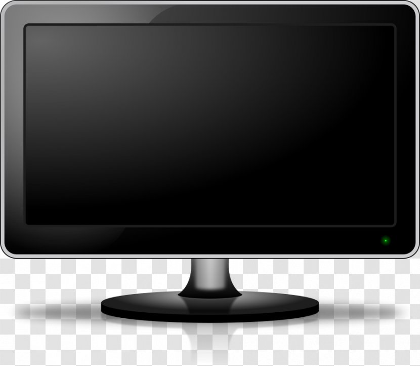 Computer Monitors Liquid-crystal Display Flat Panel Clip Art - Breitbildmonitor - Free Image Transparent PNG