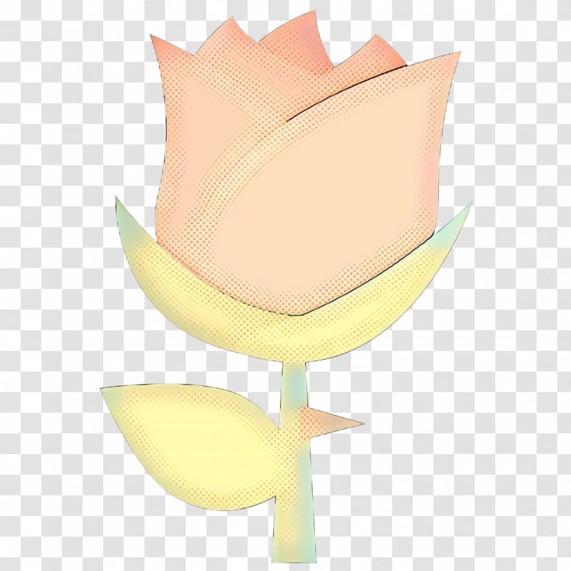Yellow Tulip Pink Leaf Flower - Lily Family Petal Transparent PNG