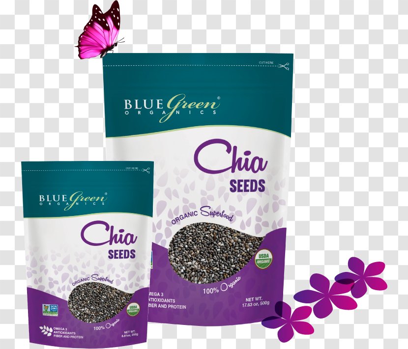Chia Seed Organic Food Superfood Agave Nectar Certification - Sugar - Mamma Llc Transparent PNG