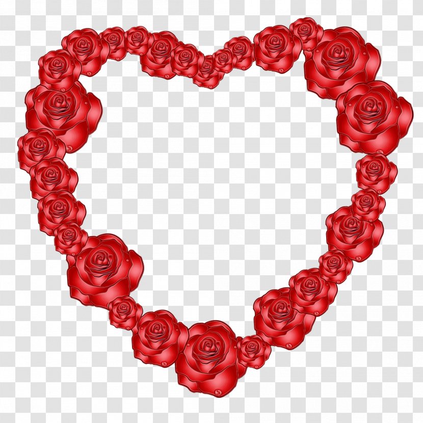 Red Heart Bracelet Fashion Accessory Jewellery - Necklace - Jewelry Making Transparent PNG