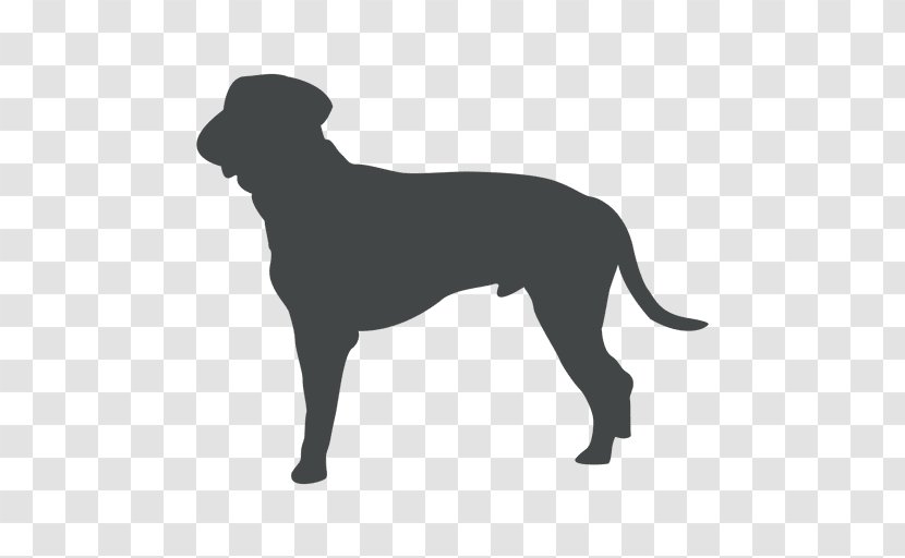 Labrador Retriever Great Dane Puppy Dog Breed Silhouette - Snout Transparent PNG