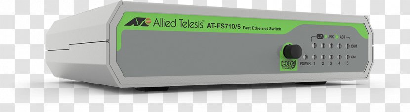 Allied Telesis Network Switch Fast Ethernet - Port - Electronics Transparent PNG