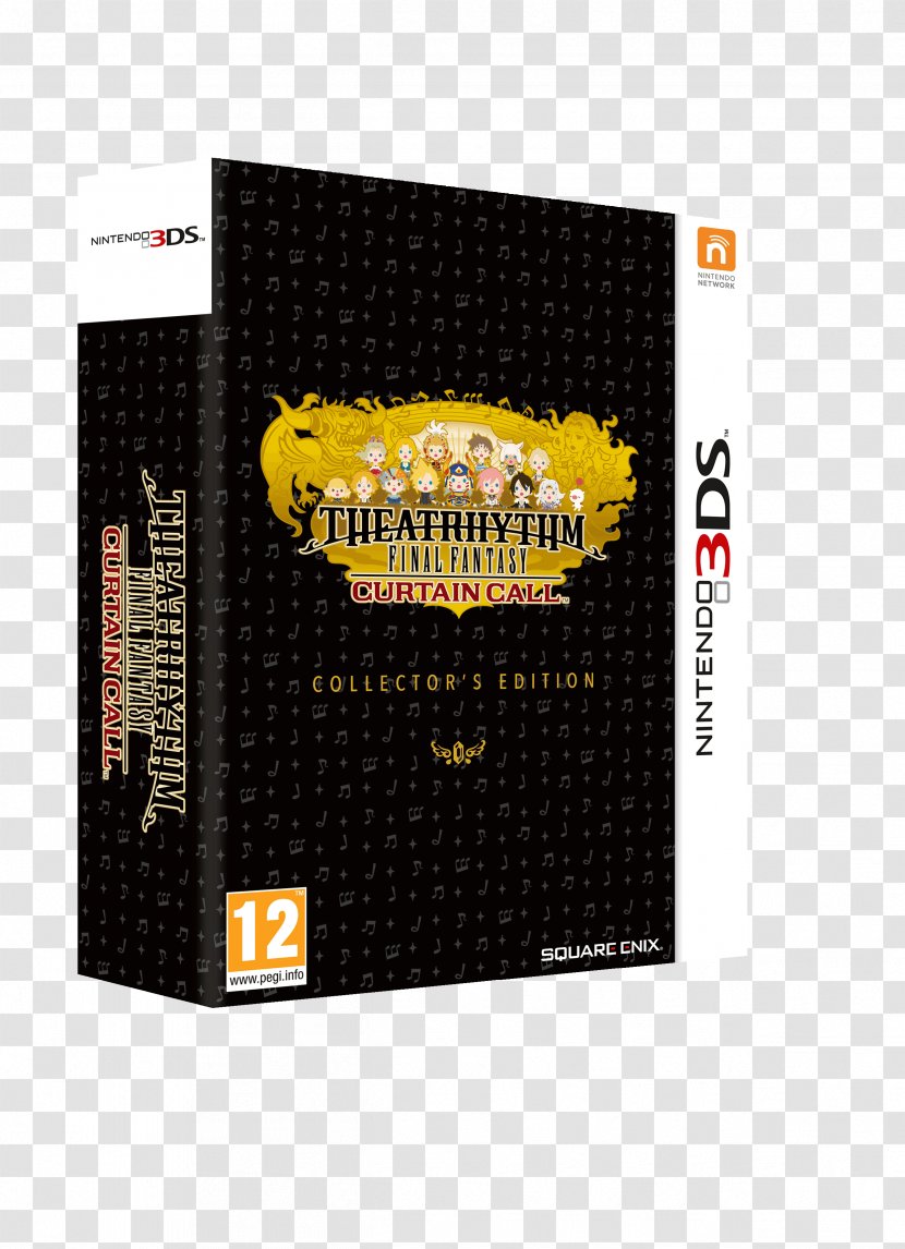 Theatrhythm Final Fantasy Nintendo 3DS Driver: Renegade 3D The Legend Of Zelda: Collector's Edition Video Game - Yellow - Curtain Call Transparent PNG