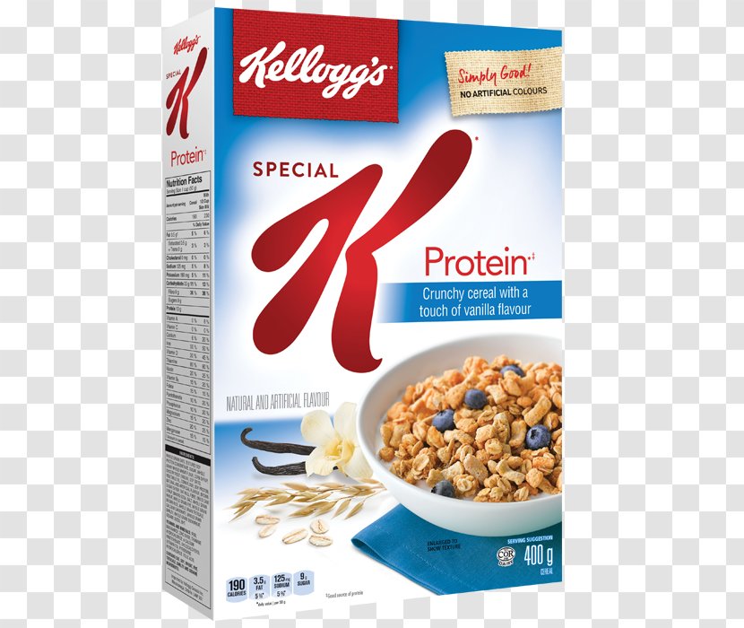 Breakfast Cereal Kellogg's Special K Fruit & Yogurt Corn Flakes Frosted - Nutrition Transparent PNG