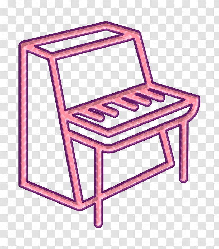 Equipment Icon Keyboard Music - Step Stool Table Transparent PNG