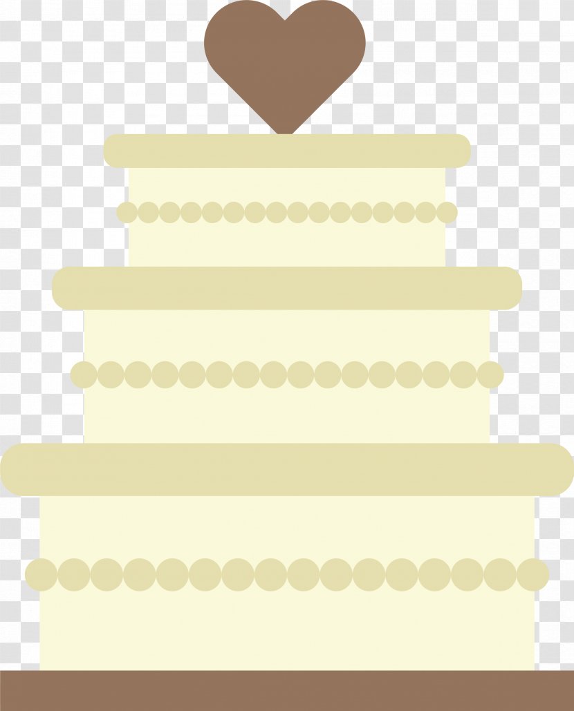 Wedding Cake Cream Butter - Paper - Three Layers Of White Transparent PNG