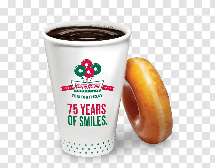 Krispy Kreme Doughnuts Donuts Coffee Waffle House - Cup Transparent PNG