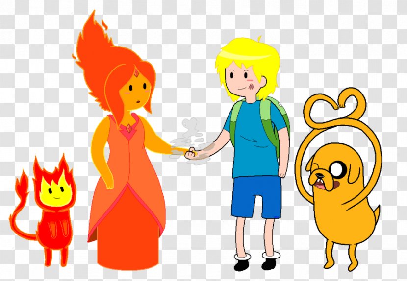 Flame Princess Cartoon Adventure Character - Heart - Khia Transparent PNG