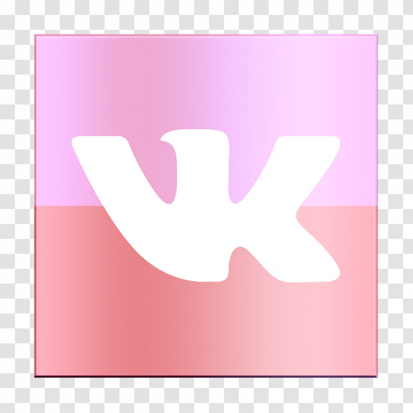 Vk Icon Vkontakte - Magenta - Purple Transparent PNG
