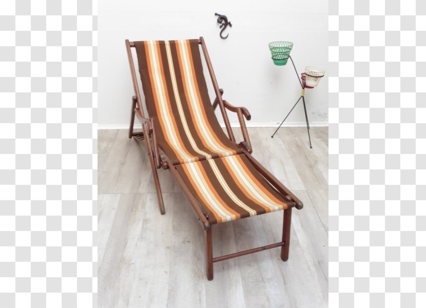 Chaise Longue Deckchair Sunlounger Wood - Chair Transparent PNG