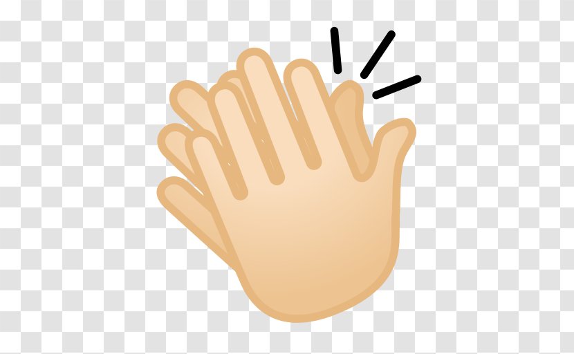 Emoji Clapping Applause Vulcan Salute Clip Art - Finger Transparent PNG