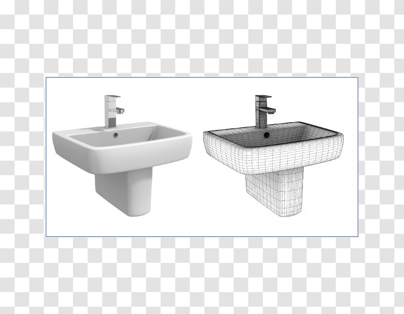 Autodesk 3ds Max .3ds Tap Sink Bathroom - Plumbing Fixture Transparent PNG