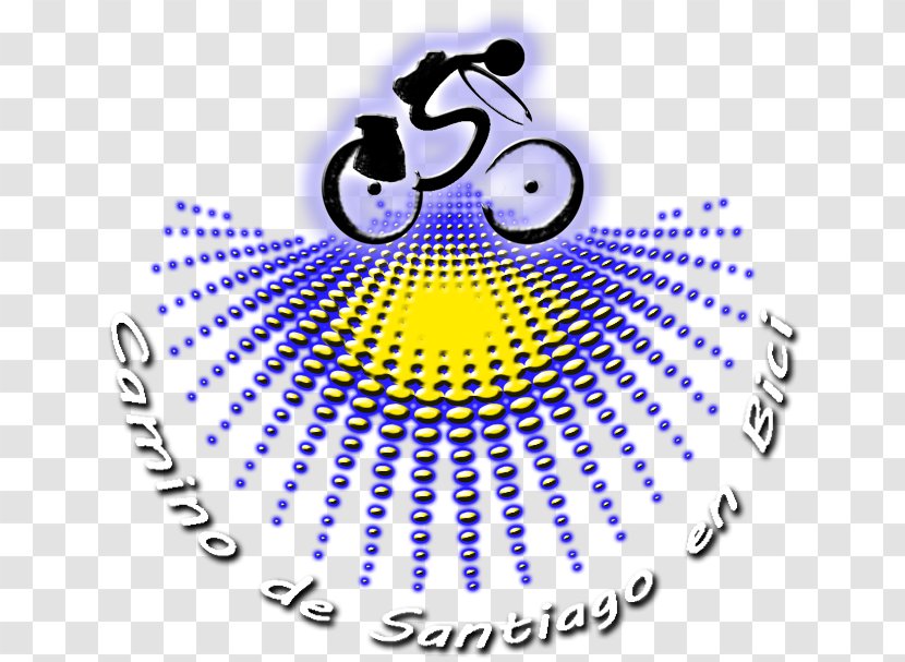 Camino De Santiago Compostela Bicycle Pilgrim Logo - Drawing Transparent PNG