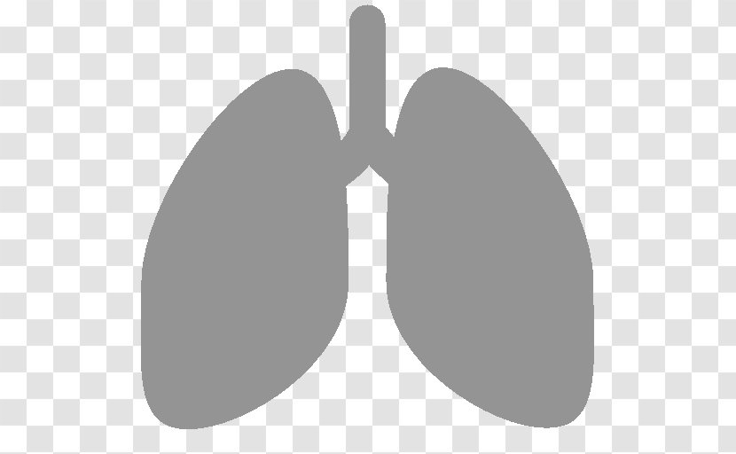 Clip Art Lung Silhouette Pulmonology - Wing Transparent PNG